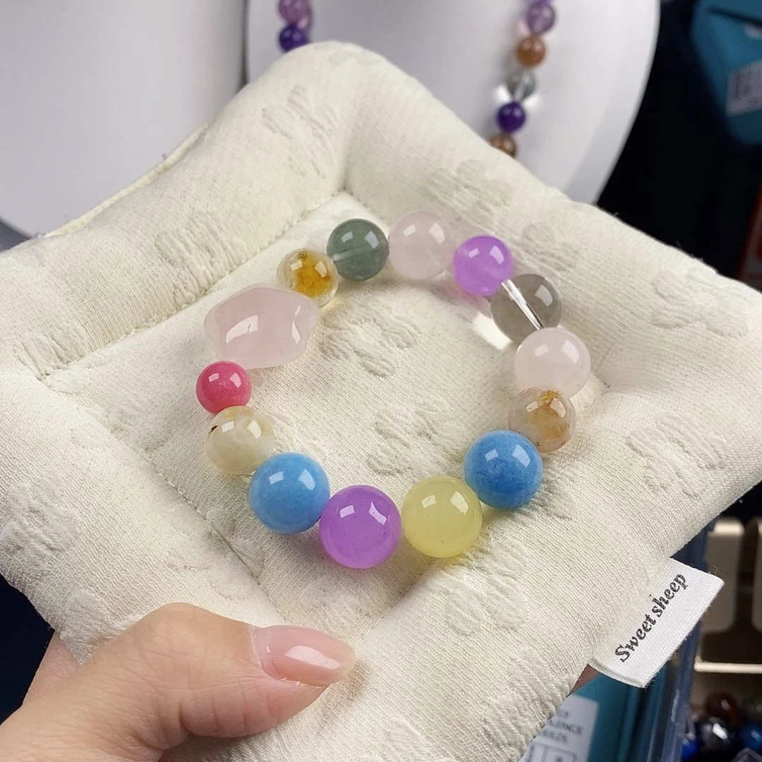 水晶银S925镶嵌手链