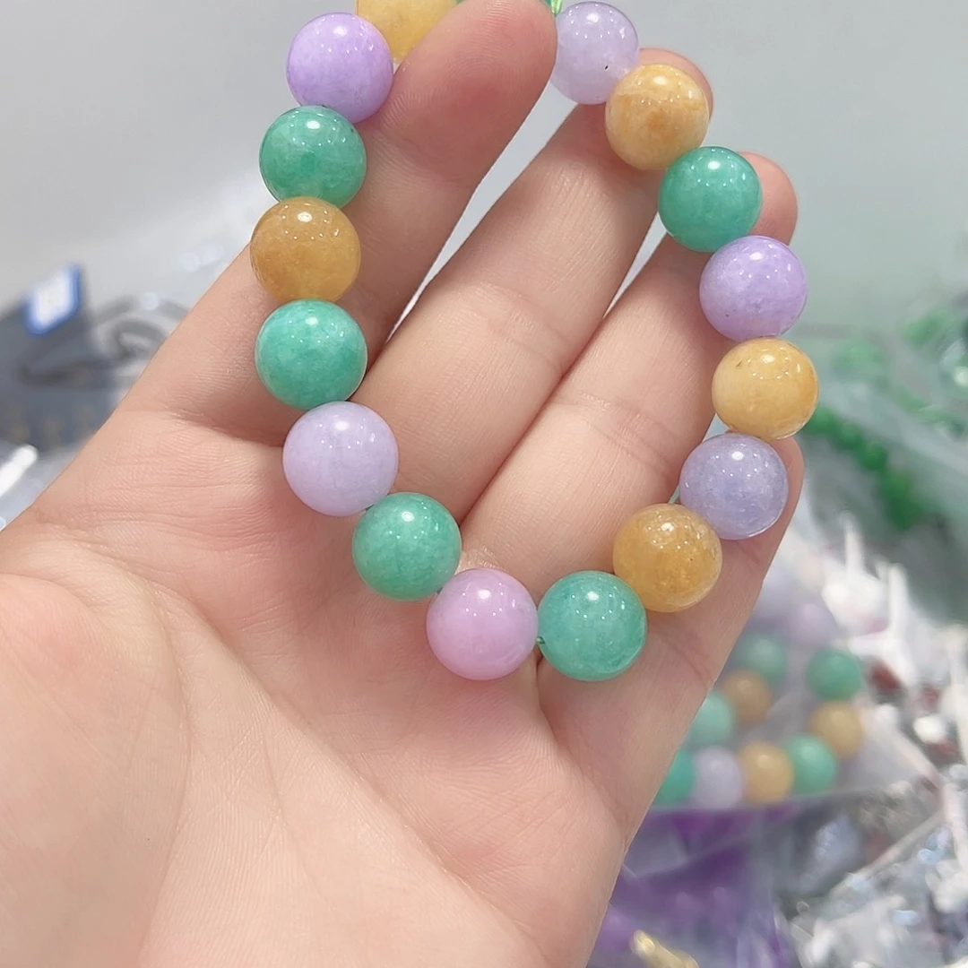 未镶嵌手链翡翠手串
