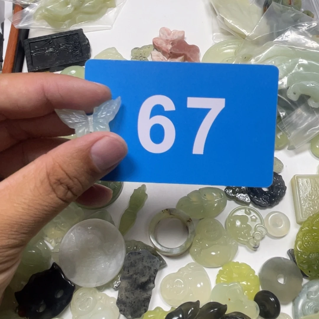 蛇纹石玉合金颈饰