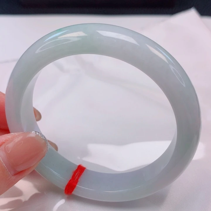 未****翡翠未镶嵌手镯55。56