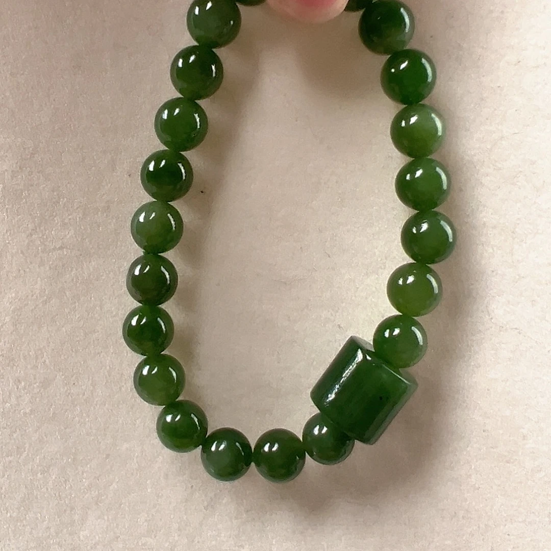 和田玉未镶嵌手串