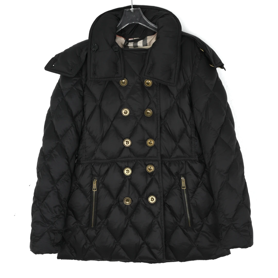 BURBERRY/博柏利保暖轻便菱形格纽扣女士羽绒服3933549