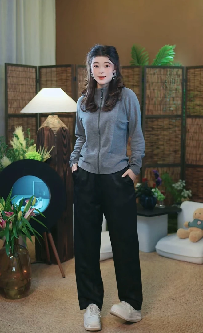 杯子家《保暖蚕丝棉小脚裤》显瘦亲肤柔软舒适长裤加厚