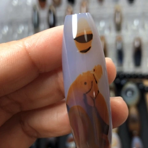 玛瑙/玉髓未镶嵌珠宝半成品诸****吊