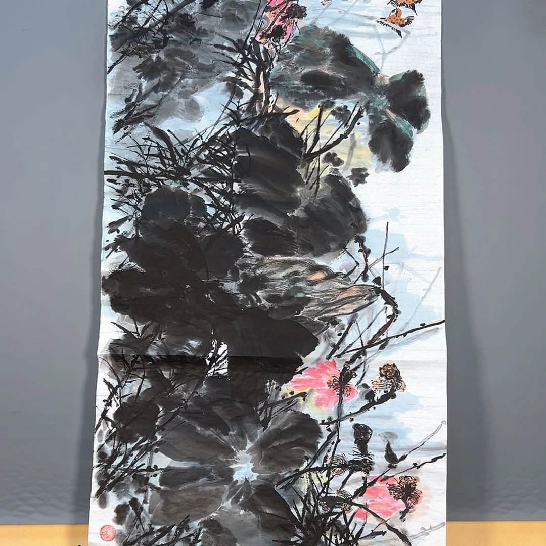 国画634 花鸟和花虫是我心中永恒