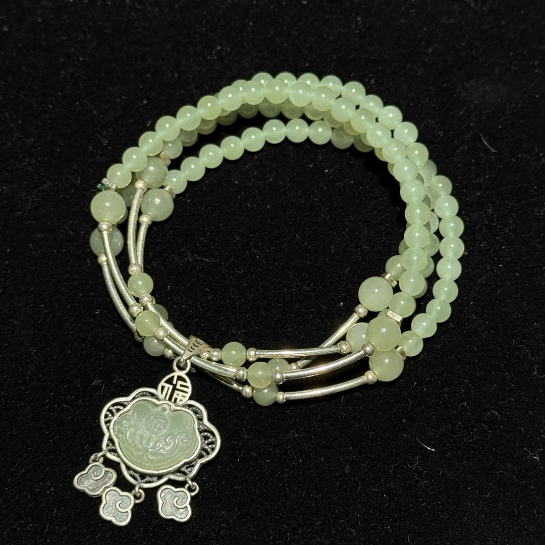 天然和田玉手链百搭