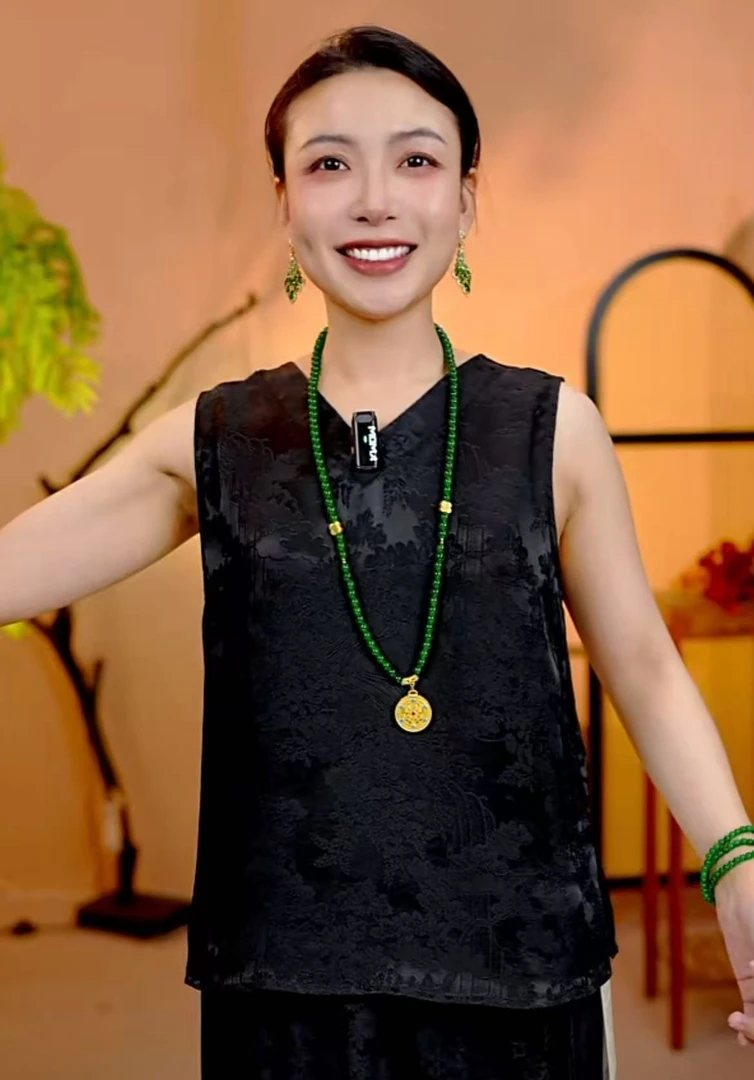 【古香缎坎肩】新中式国风夏季舒适打底