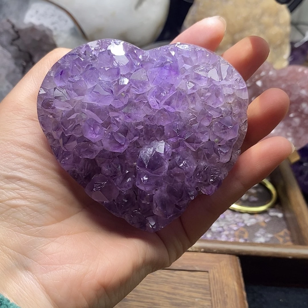 紫晶大型摆件（非配饰）未镶嵌