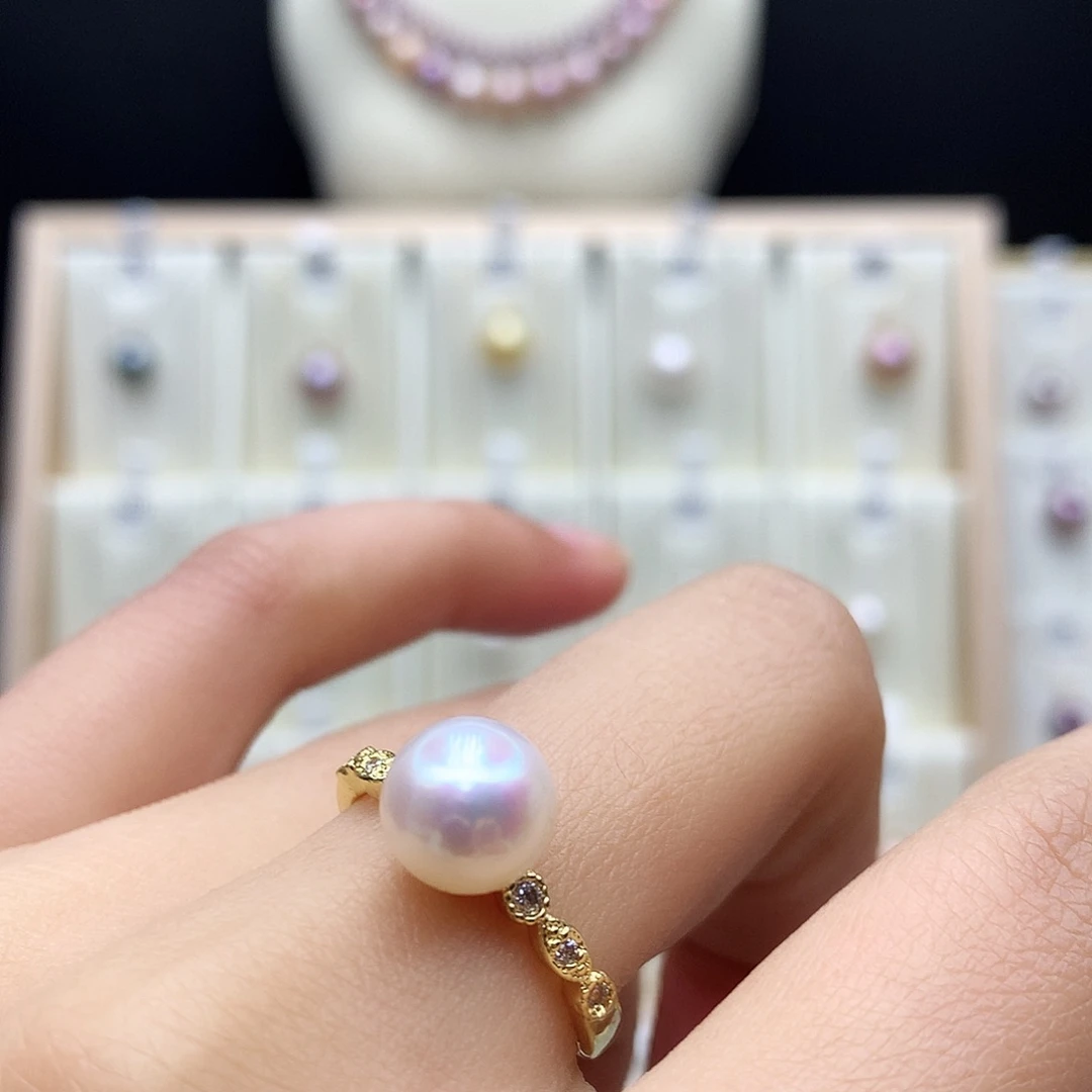 合金颈饰淡水珍珠