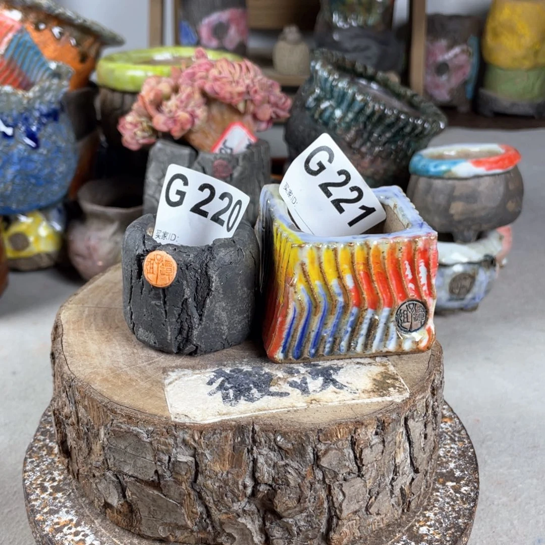 紫砂花盆嚭****～陶瓷花盆微次