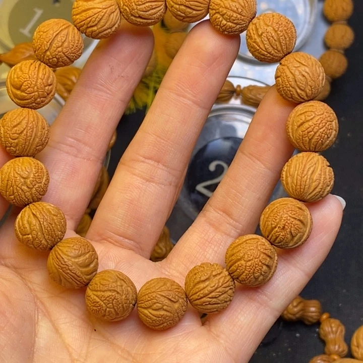 吊坠桃核秦岭龙纹桃核13尺