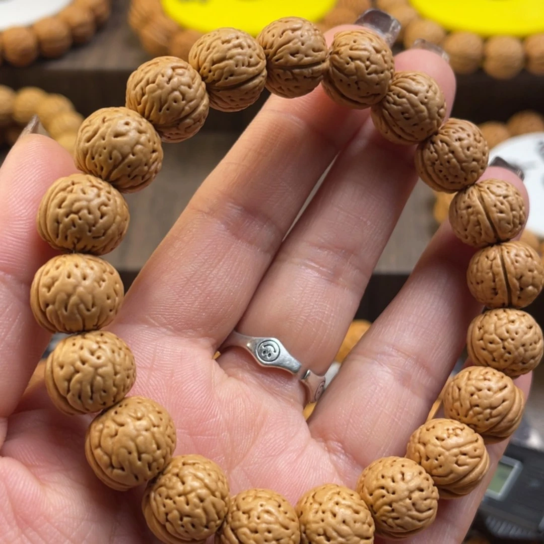 桃核手串S*Q野生金丹