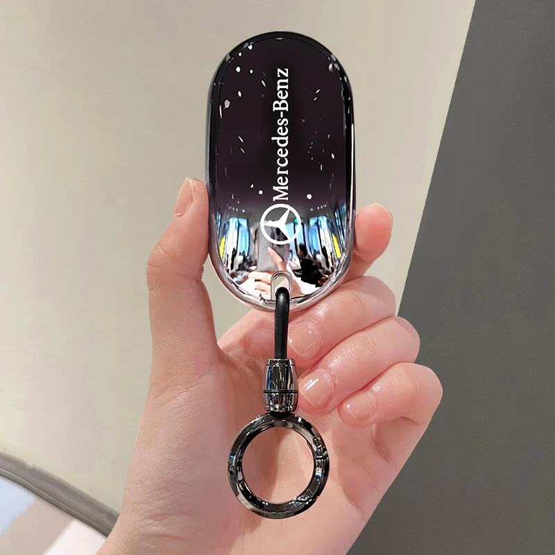 奔驰C级车钥匙套22-24新款专用C260L运动版-男女渐变车钥匙保护套