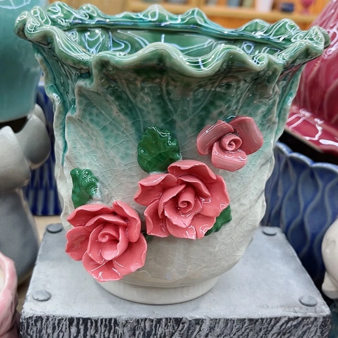 【闪购商品】陶瓷花盆