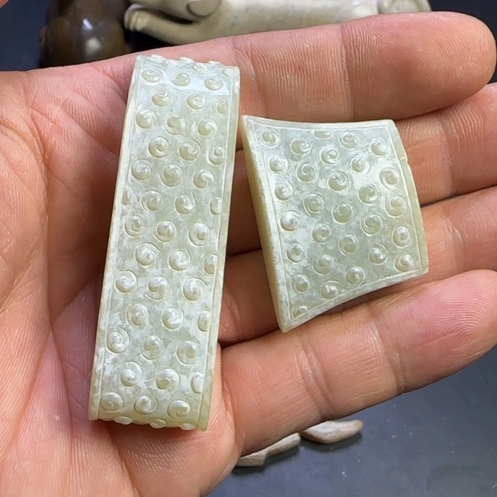 和田玉挂件未镶嵌琢*