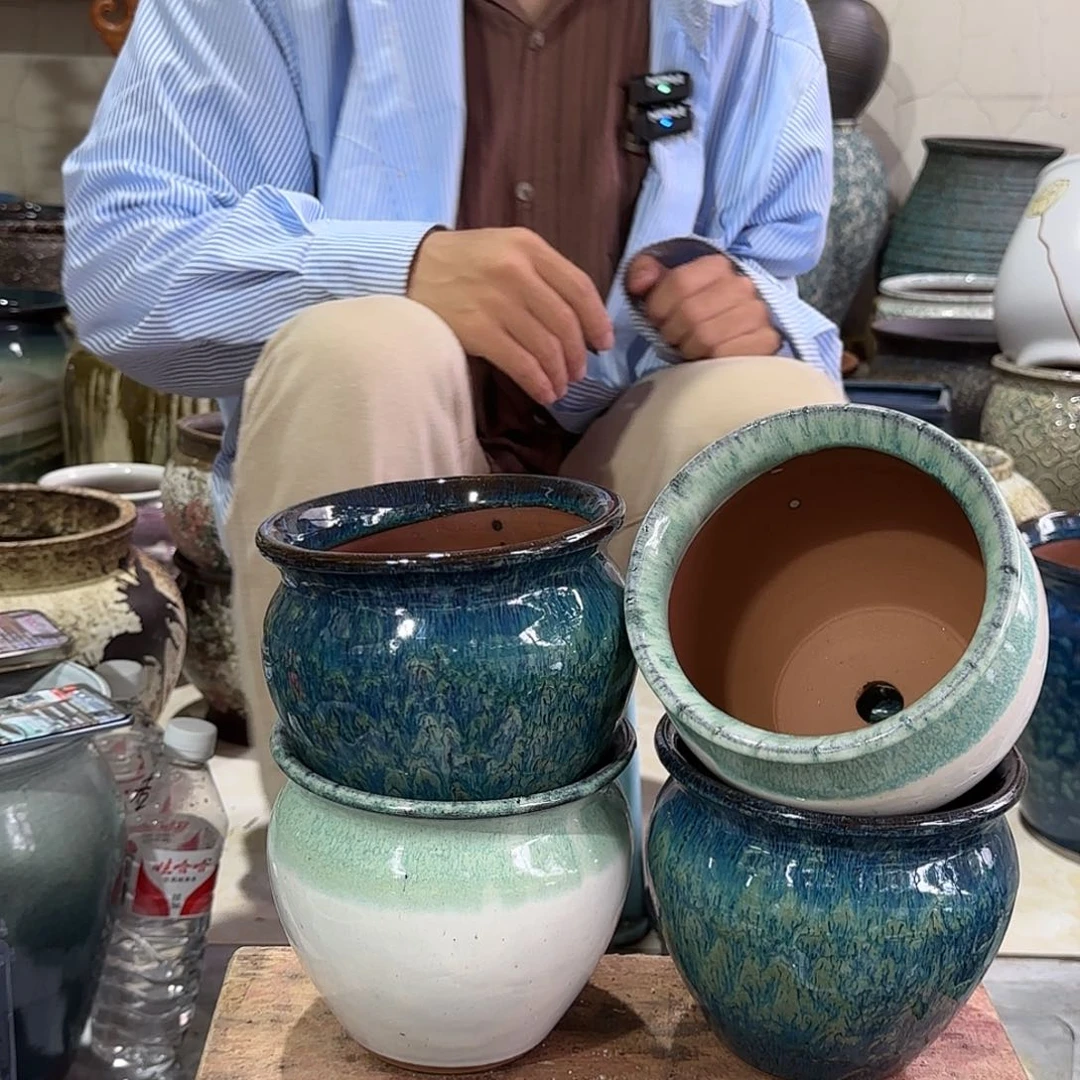 尺寸14@13四个多肉罐子