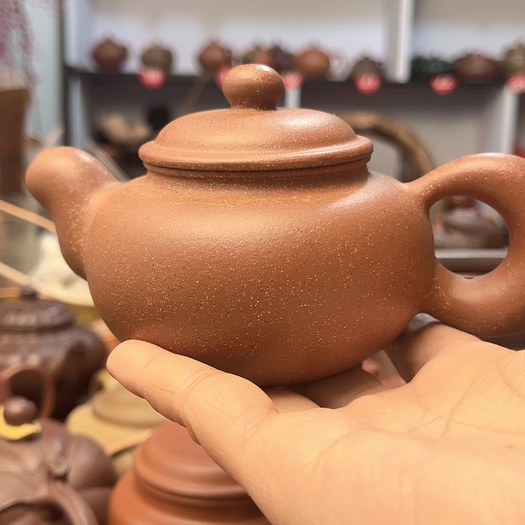 茶壶紫砂全手工制作