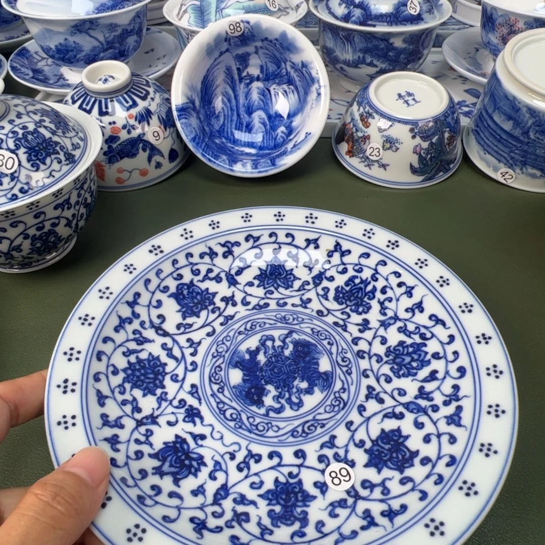 景德镇纯手工纯手绘茶具木木89