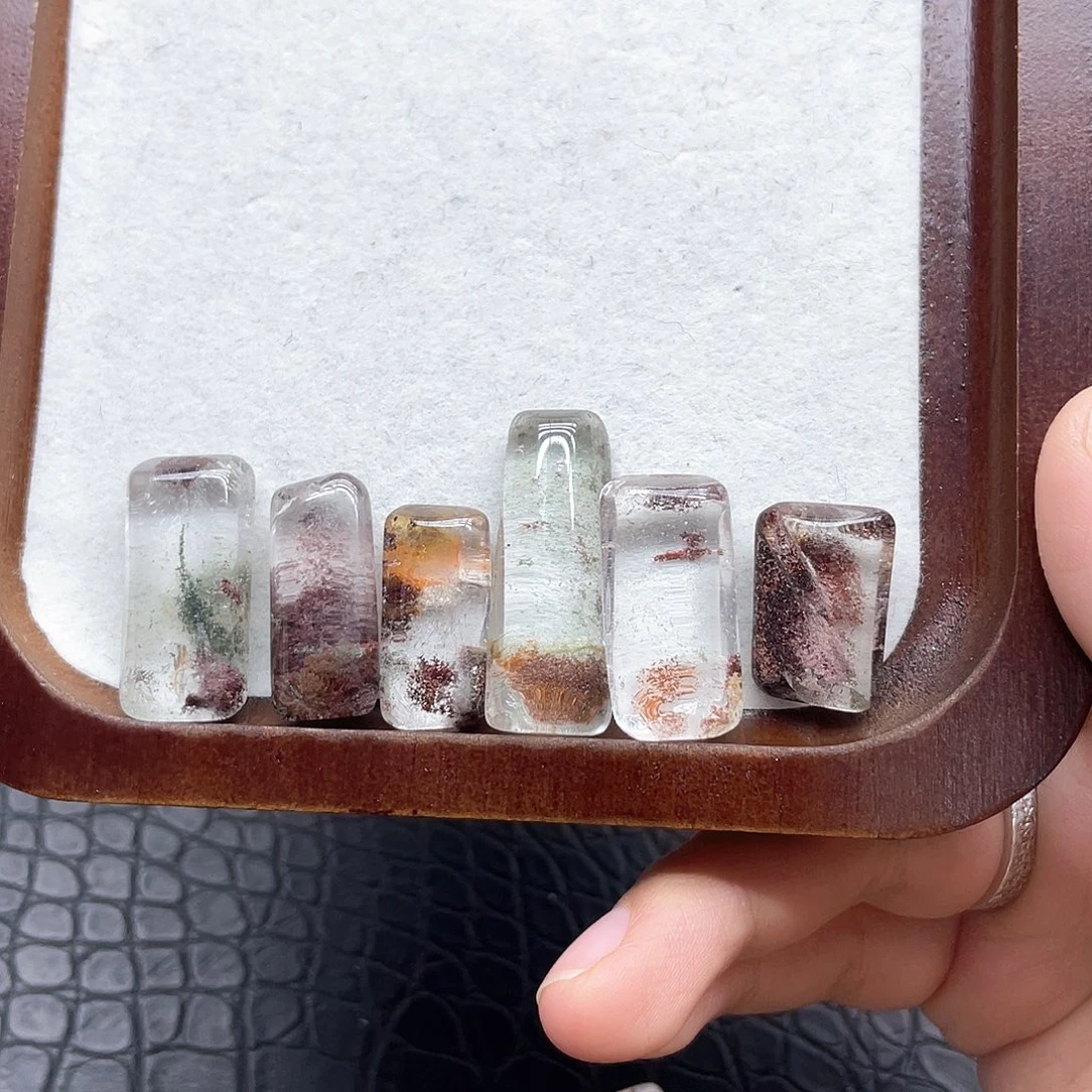 *****发晶珠宝半成品未镶嵌78