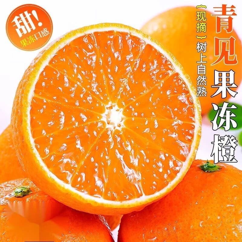 【爆汁】四川果冻橙青见柑橘应季新鲜水果细腻多汁坏果包赔净重8斤