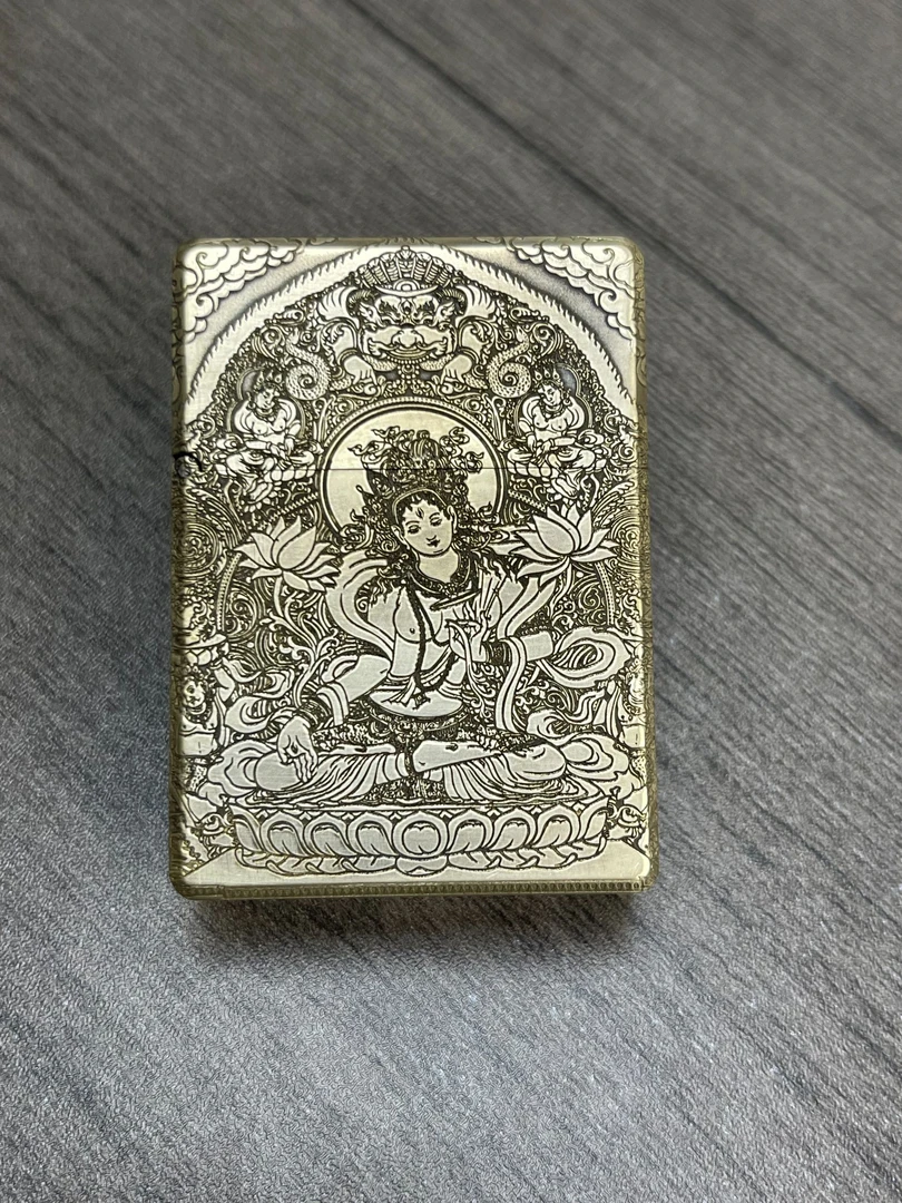 恒星STAR   ST9  白度母   黄铜   煤油打火机