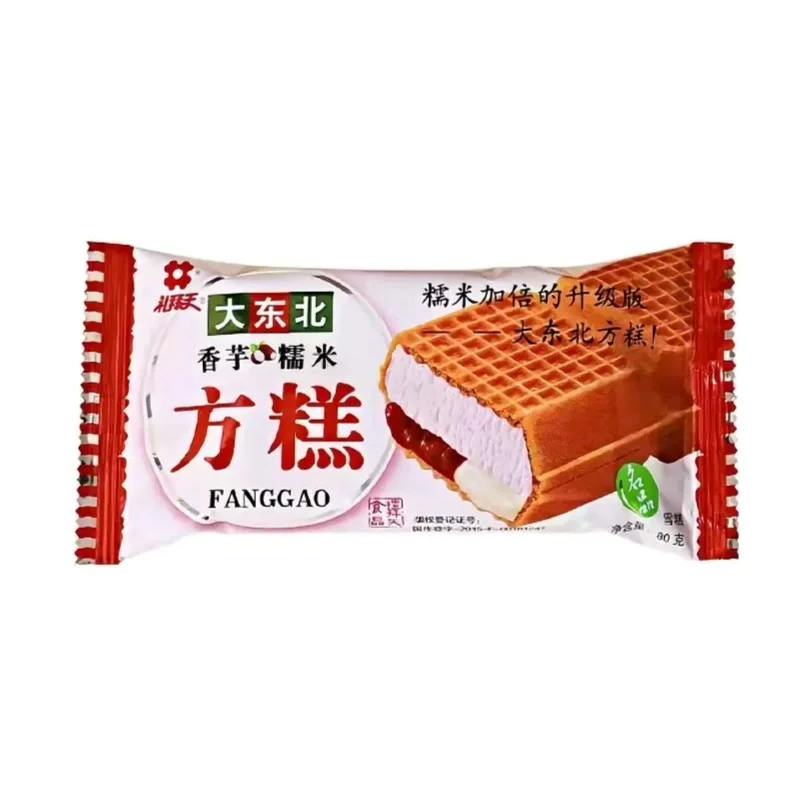 礼拜天大东北糯米方糕香芋口味 80g