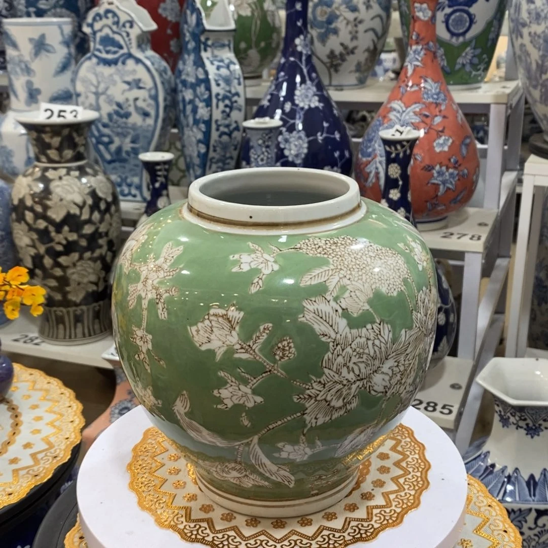 【闪购商品】陶瓷青花瓷花瓶微瑕福利一个