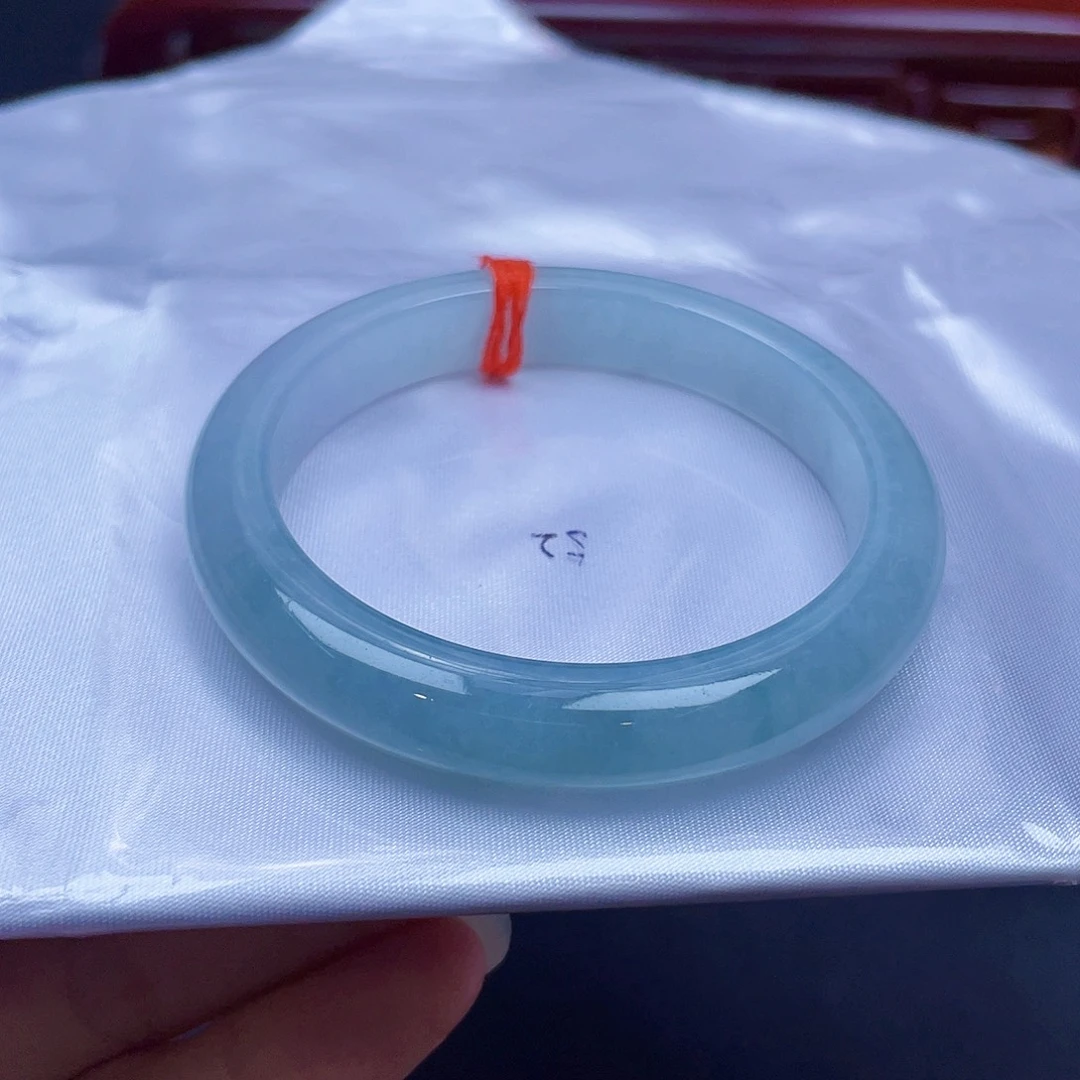 未镶嵌手镯翡翠52圈正圈