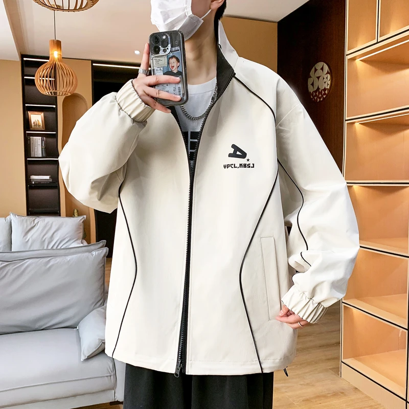 男装撒金工艺夹克衫