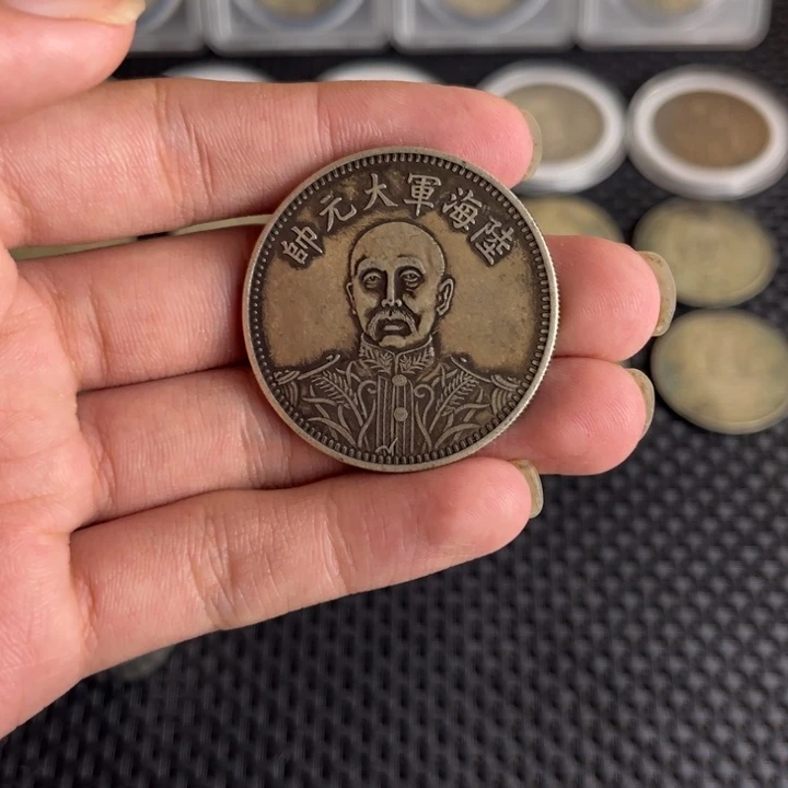 金属大头龙洋船洋工艺品