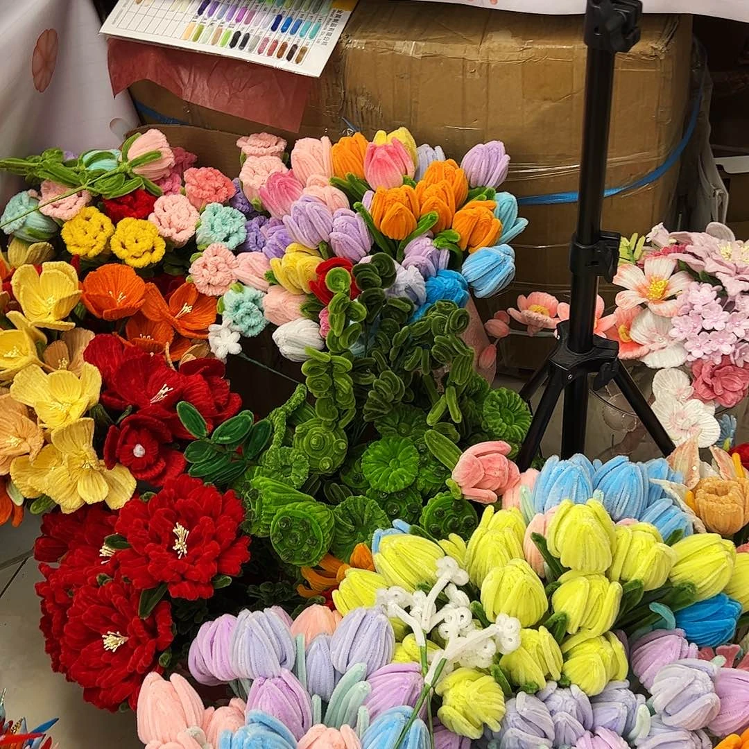 扭扭棒成品向日葵