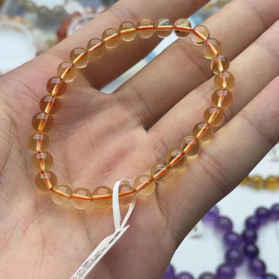 水晶手链未镶嵌纯天然