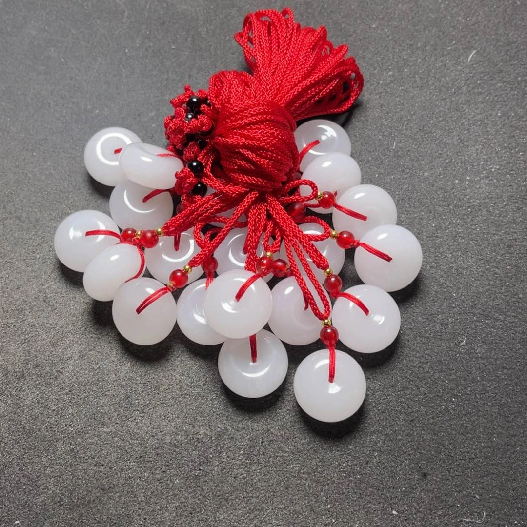 颈饰未镶嵌石英质玉舞****&