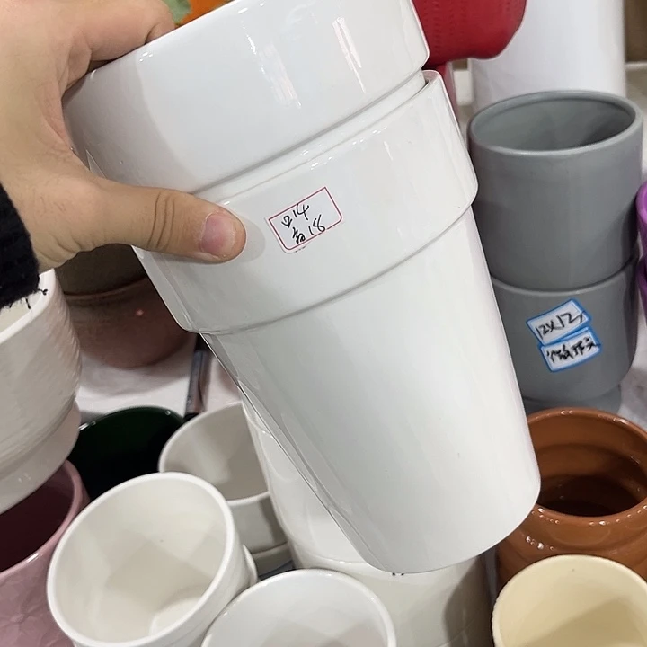 陶瓷花盆全场10包邮