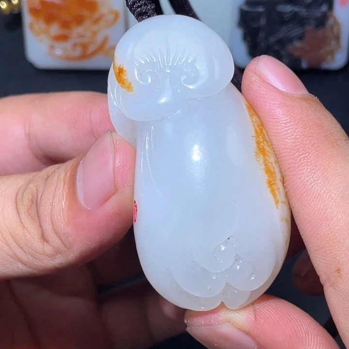 和田玉未镶嵌颈饰CC