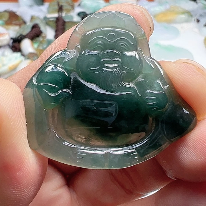 颈饰未镶嵌翡翠缅甸翡翠吊坠