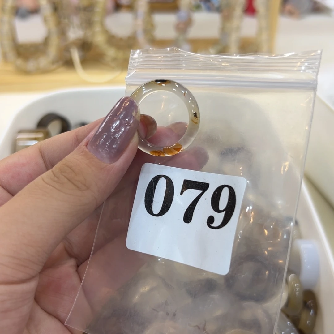 玛瑙/玉髓戒指合金79港17