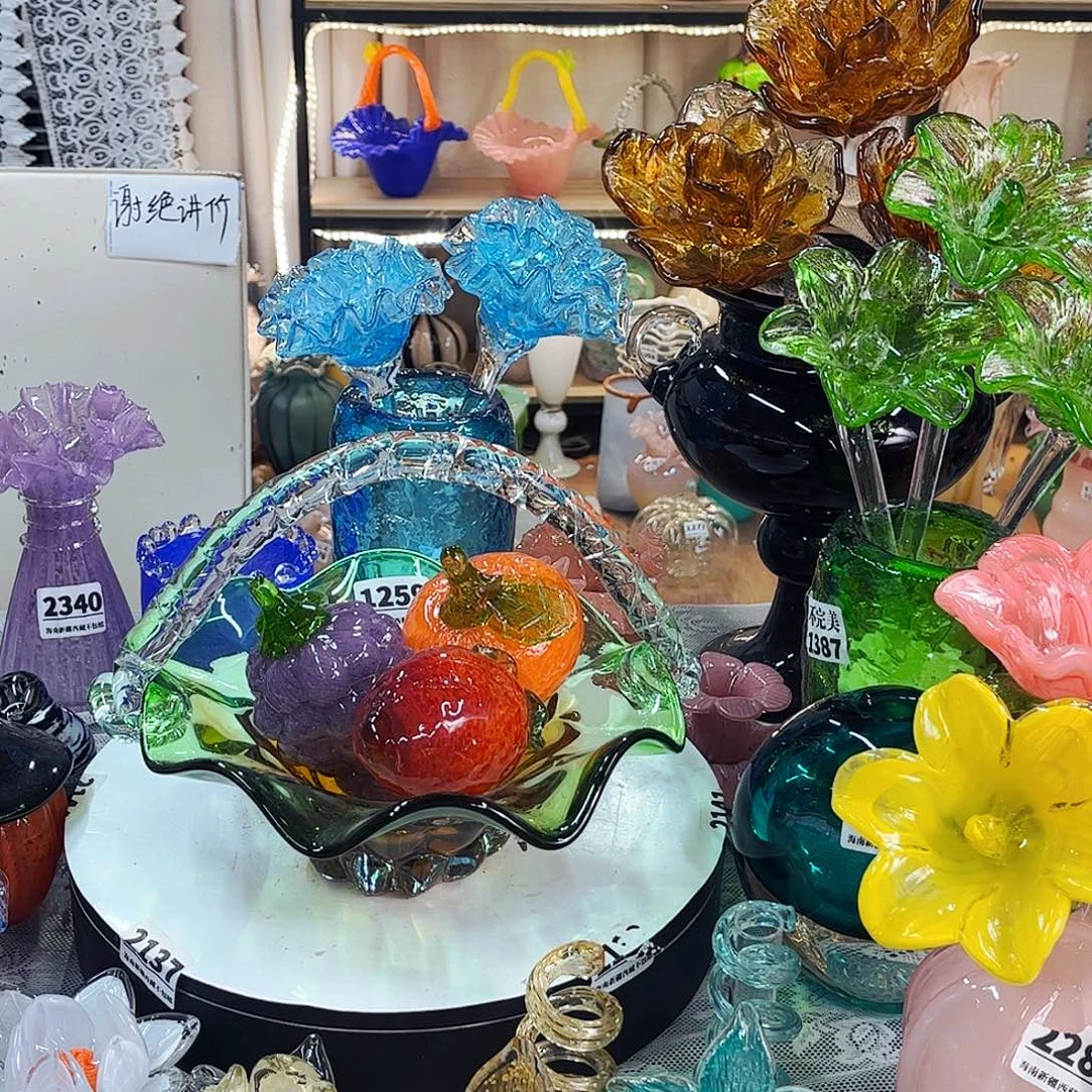 3果1篮 家悦琉璃工艺品