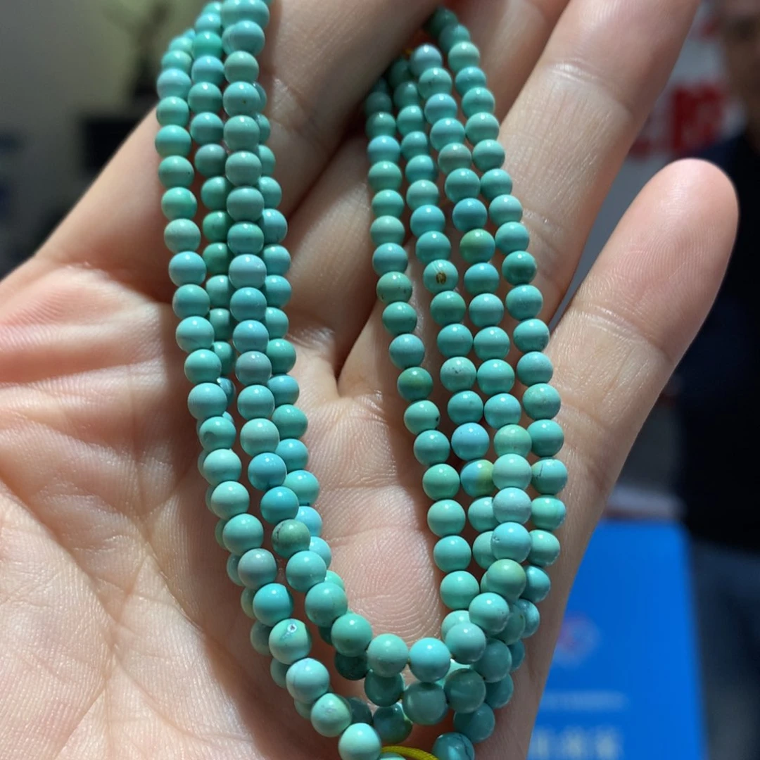 未镶嵌绿松石长链