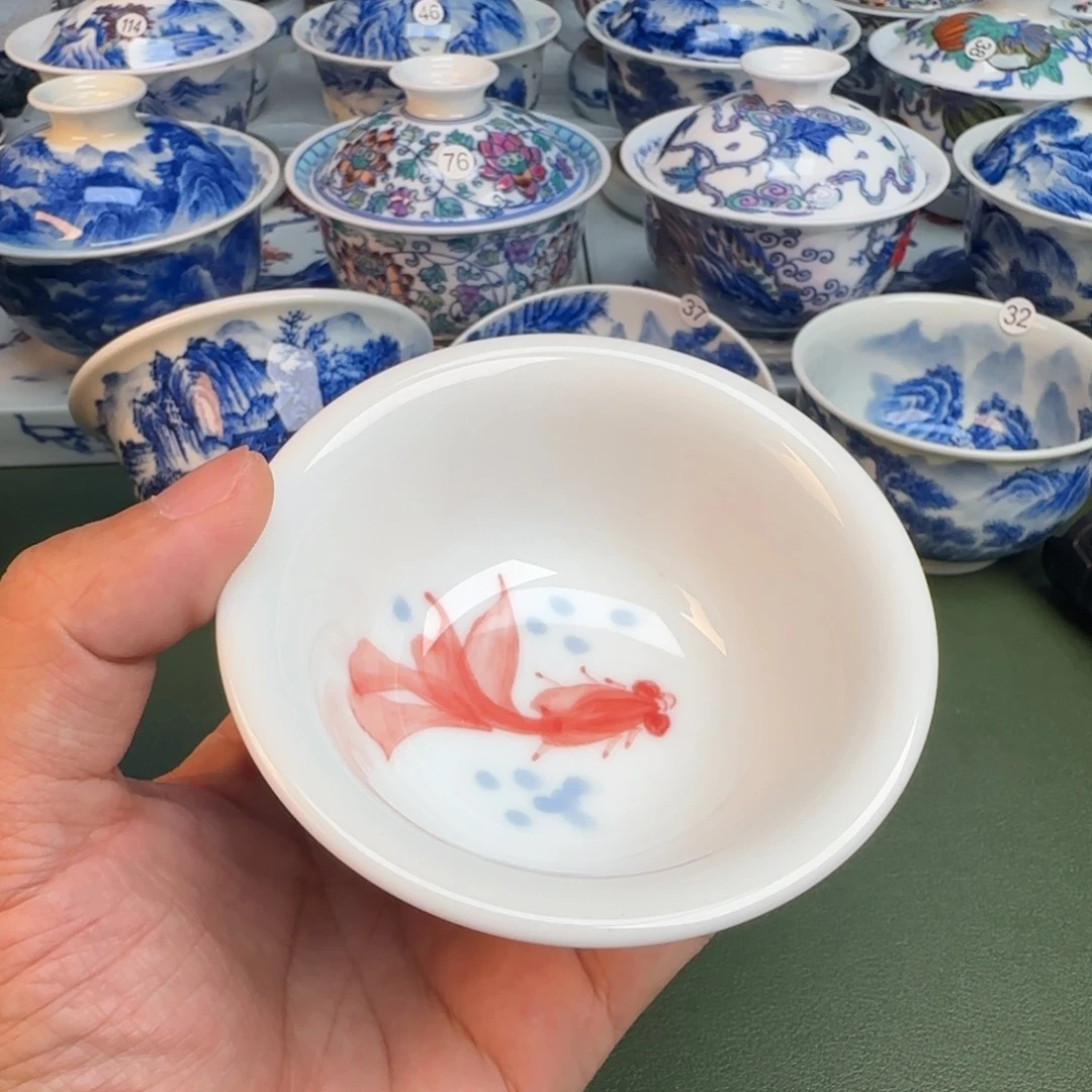 纯手工纯手绘茶具88