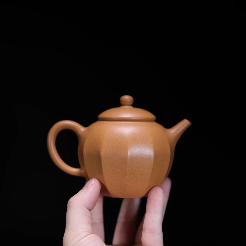 龙德堂紫砂壶 汤华刚 帝黄段 （菩提）THG144