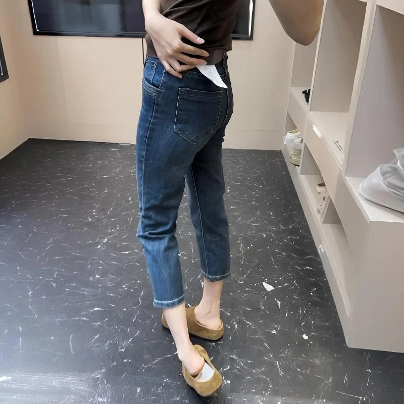秋季新款老钱风松弛感女装贵气烟管裤法式品质简约经典舒适直筒裤