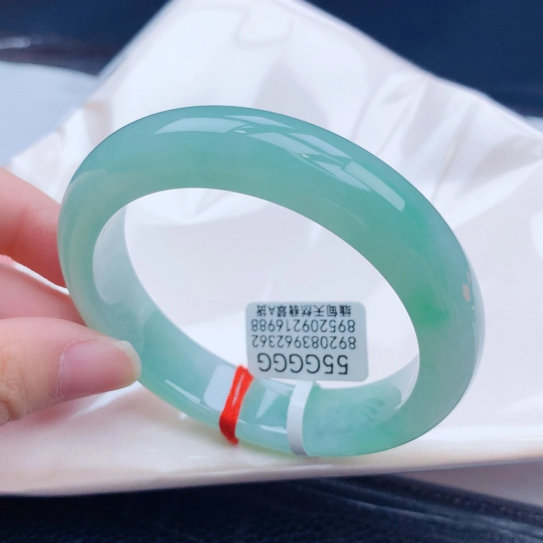 翡翠未镶嵌手镯缅甸天然翡翠a货手镯