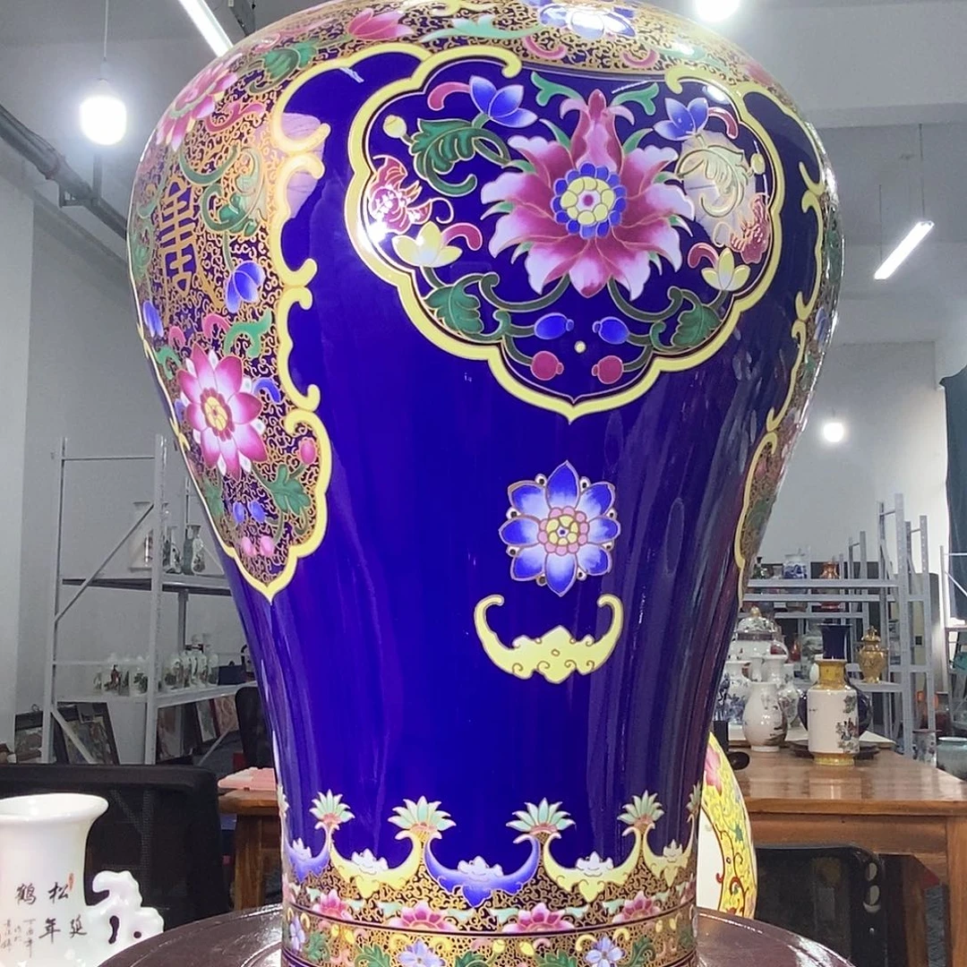 摆件景德镇陶瓷花瓶摆件