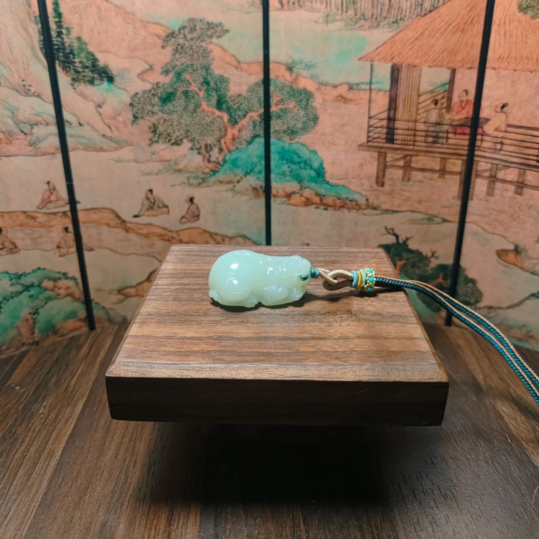 E和田玉貔貅吊坠0488
