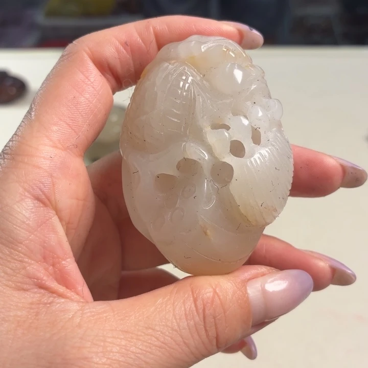 玛瑙/玉髓未镶嵌吊坠(不含链)