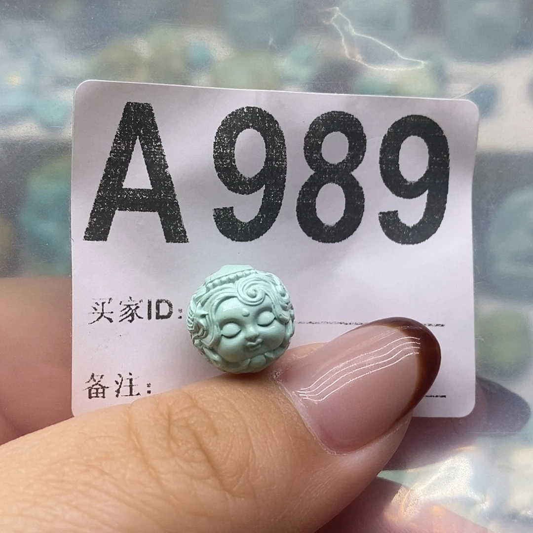 未镶嵌绿松石绿松石配饰定制