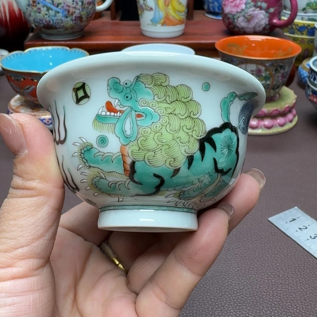 瓷片景德镇仿古手工制作精品展示