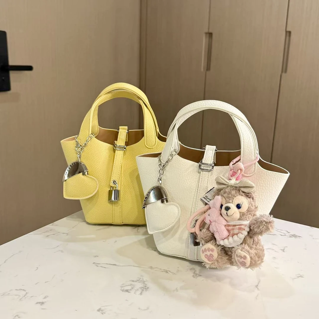 今年流行爆款包包女式2025新款小众设计水桶包菜篮子包单肩斜挎包