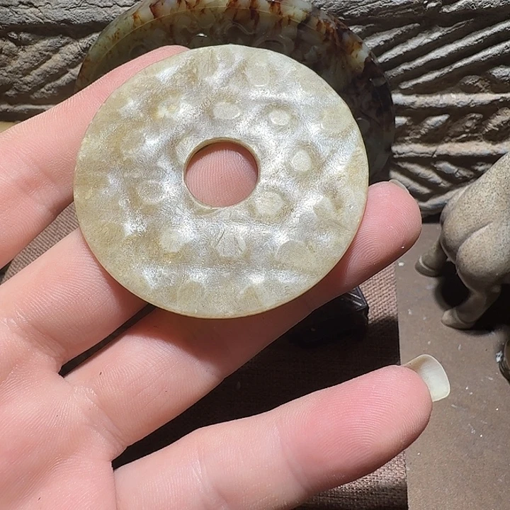 E***煜和田玉（糖玉）未镶嵌挂件